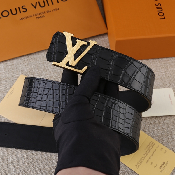 激安ルイヴィトンベルト素材ディテール